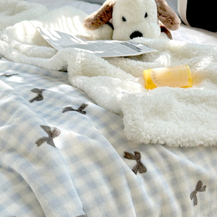 소파 블랭킷 포근 극세사 예쁜 양털담요