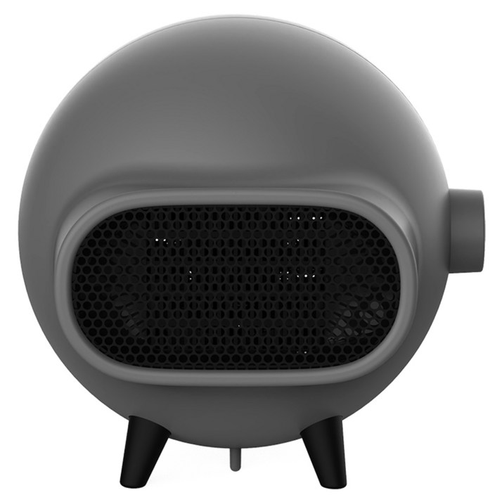 유니맥스 탁상용 그래핀 미니 PTC 전기 온풍기, UMH9003PGG, 그레이