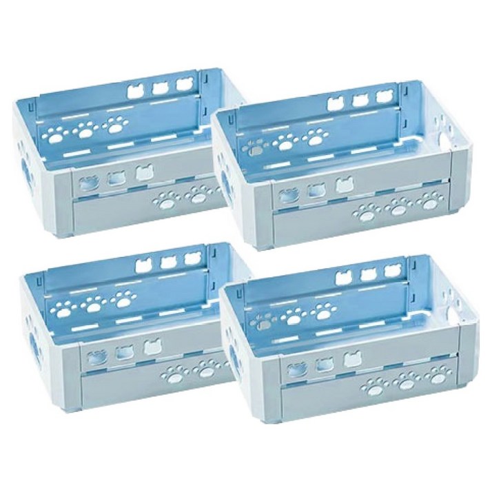 조선문방구 냥이 접이식 폴딩박스 4p