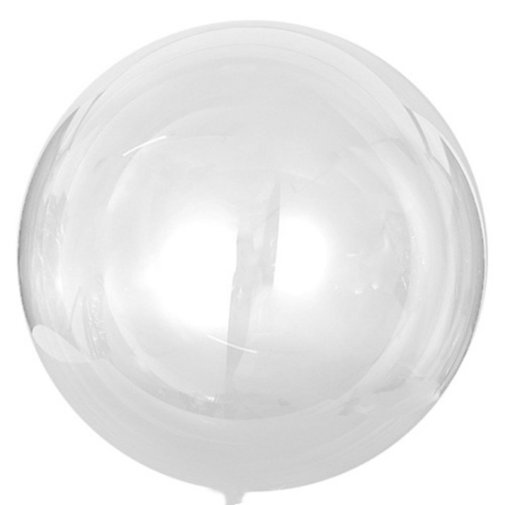 이모쿠비 투명 버블 풍선 PVC 클리어 90cm 이모쿠비 투명 버블 풍선 PVC 클리어 90cm