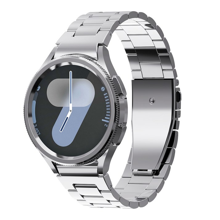 칸탐 갤럭시워치 클래식 메탈 스트랩, 실버, 1개