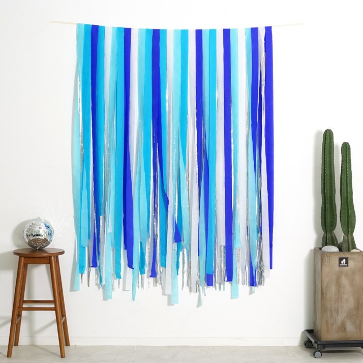 파티짱 스트리머 커튼 4종 세트 25m