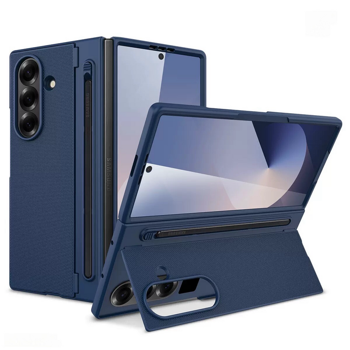 YANGTA 갤럭시 Z 폴드 6 7 슬림 케이스 스탠드 호환 with S펜