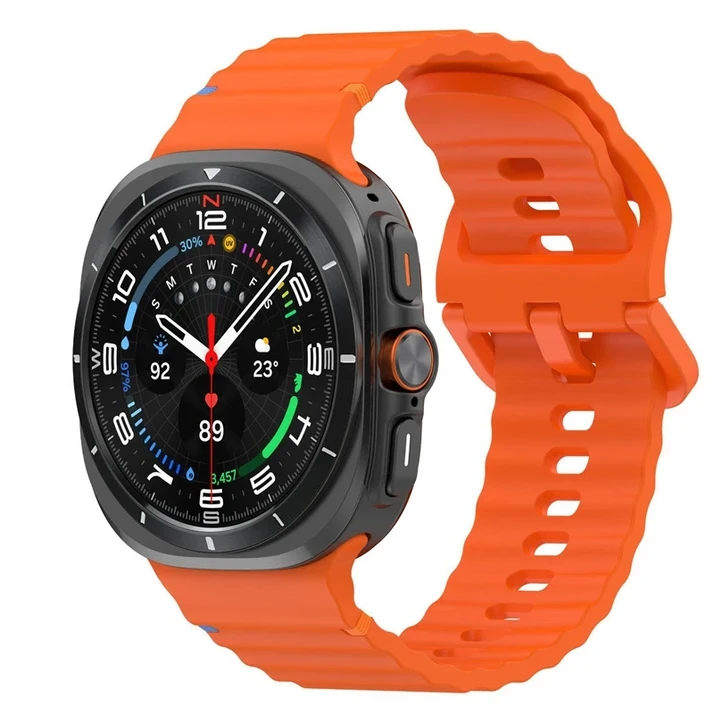 삼성 갤럭시 워치 울트라 2025 스포츠 TPU 시계줄, 47MM/울트라 2용 실리콘 스트랩