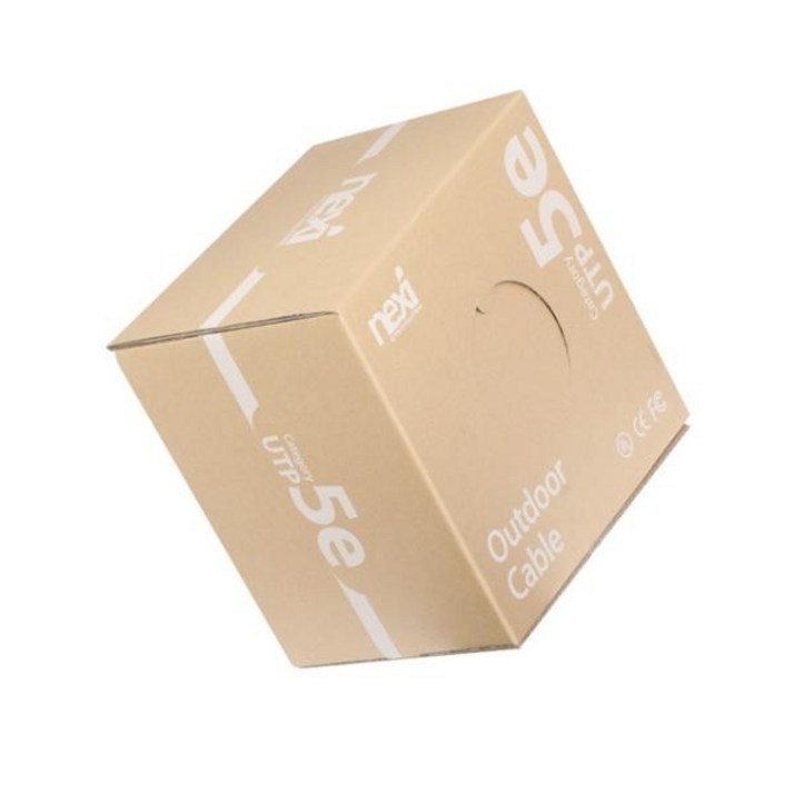 [NEXI] 넥시 CAT.5E UTP 랜케이블 옥외용 [블랙/300m][1롤/박스][NX1526]