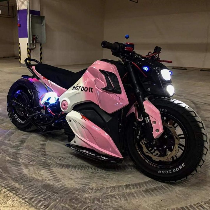 핑크바이크 오토바이 125CC미니 스쿠터 배달용 레져용
