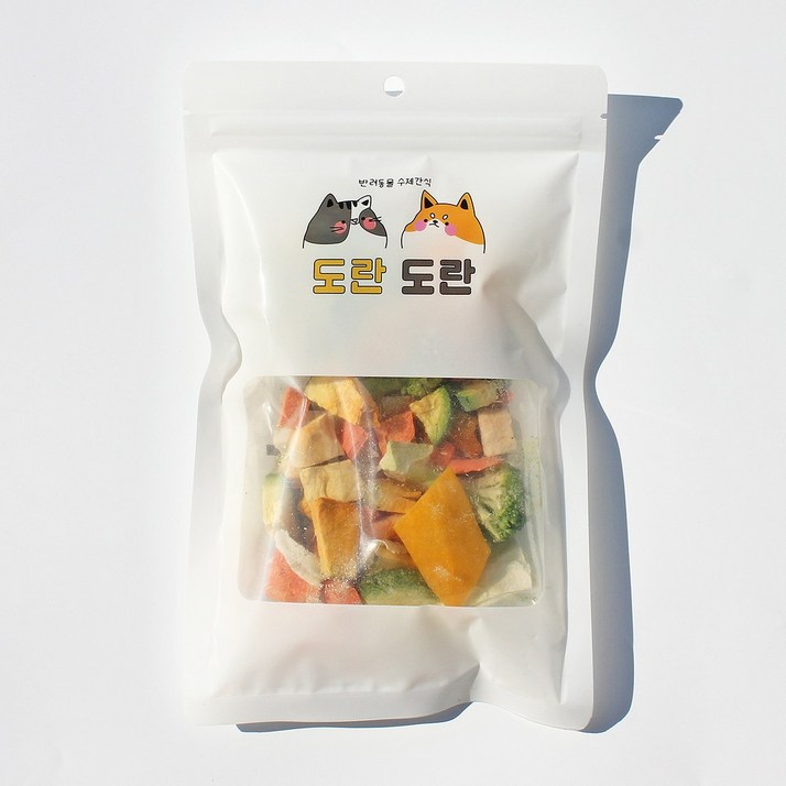 도란도란 동결건조 야채 베지칩스 20g 40g 미니 야채칩 강아지 수제간식 채소 영양 간식