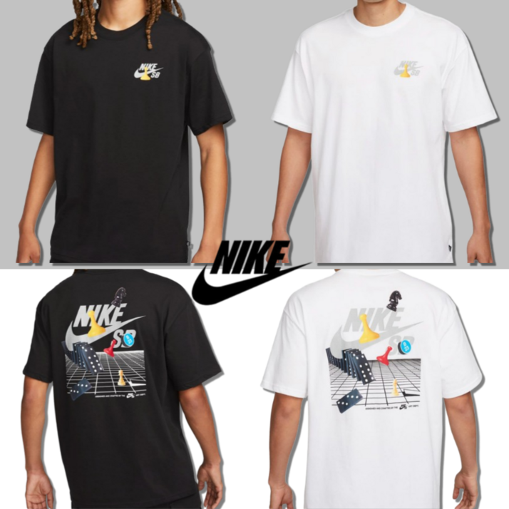 [100%정품/당일출고] 나이키 반팔티 SB스케이트 루즈핏 반팔 티셔츠 남여공용 기능성 숏슬리브 면티