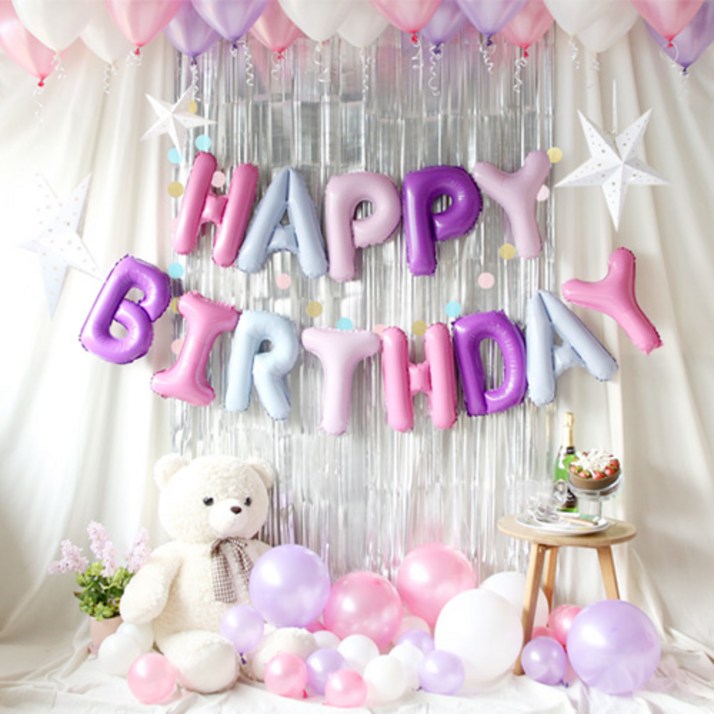 주파티해 생일파티 장식용품1 A,B 홈파티세트 가랜드 장식세트, A19홈파티장식생일풍선세트큐티파스텔 주파티해 생일파티 장식용품1 A,B 홈파티세트 가랜드 장식세트, A19홈파티장식생일풍선세트큐티파스텔
