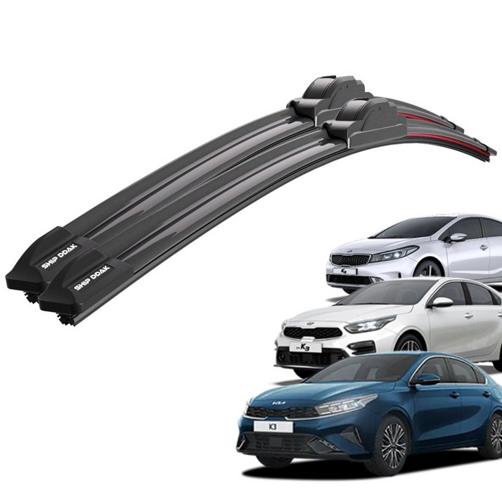 11 K3 올뉴 더뉴 유로 쿱 GT 전차종 초밀착 와이퍼 윈도우 브러쉬 와이퍼블레이드