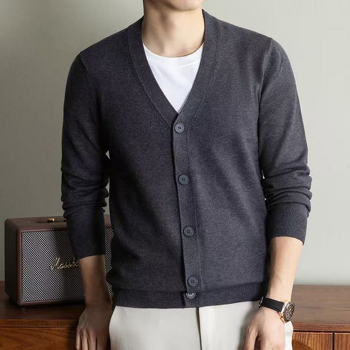 남성용 10색 패션가디건 FG95