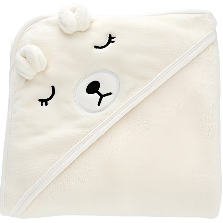 조이멀티 유아용 북극곰 목욕타올 조이멀티 유아용 북극곰 목욕타올