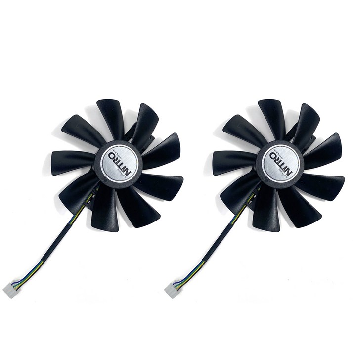 호환 냉각팬 그래픽 카드 교체 95mm 4PIN GAA8B2U DC12V 0.45A R9 380X GPU 사파이어 2G 4G D5