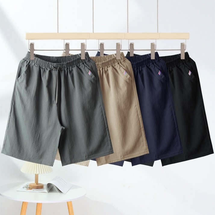 니키진 여성 1+1 여름 5부 인견 반바지 밴딩 빅사이즈 팬츠 0799