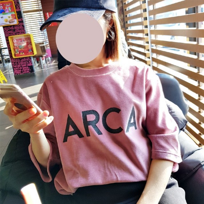 조이박 벨로아 겨울 반팔티 반팔 티셔츠