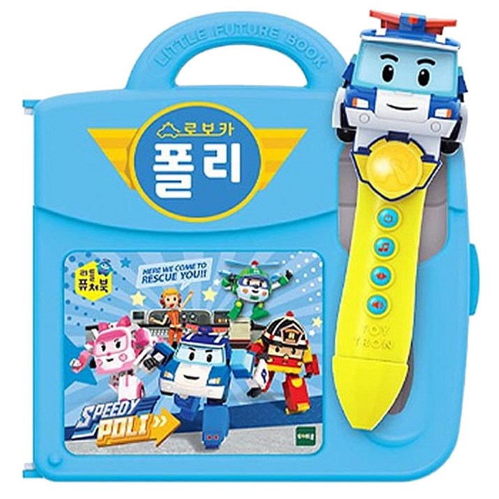 리틀 퓨처북 폴리펜 세트한글 영어 한글과 영어로 말하고 노래하는 폴리 펜
