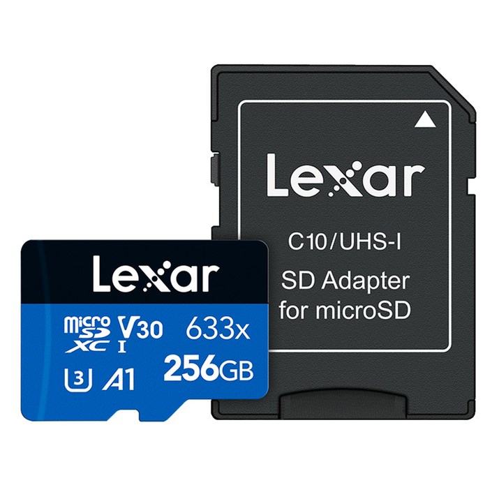 렉사 메모리 카드 SD 마이크로 고프로 블랙박스 High-Performance microSDXC UHS-I 633배속 159393594