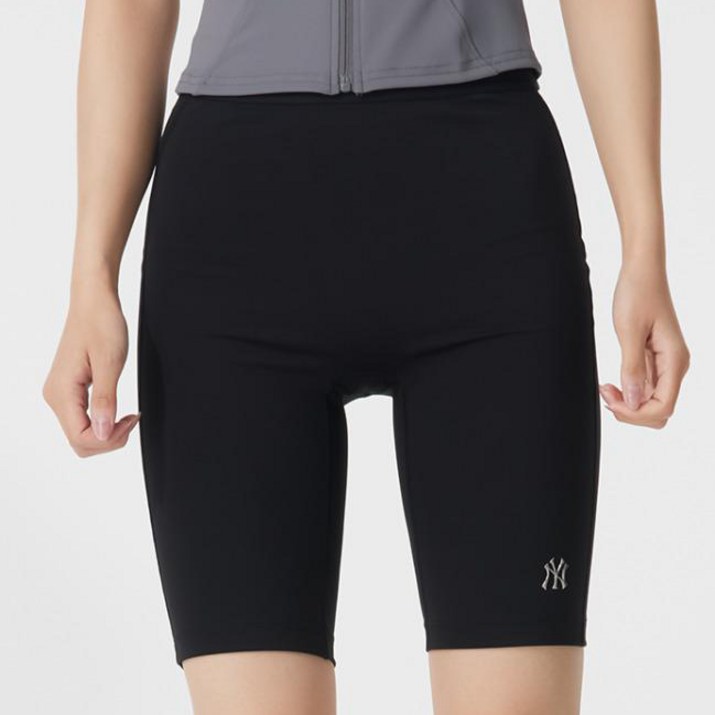 MLB 여성 스포츠 피트니스 반바지 레깅스 3FLGB055350BKS