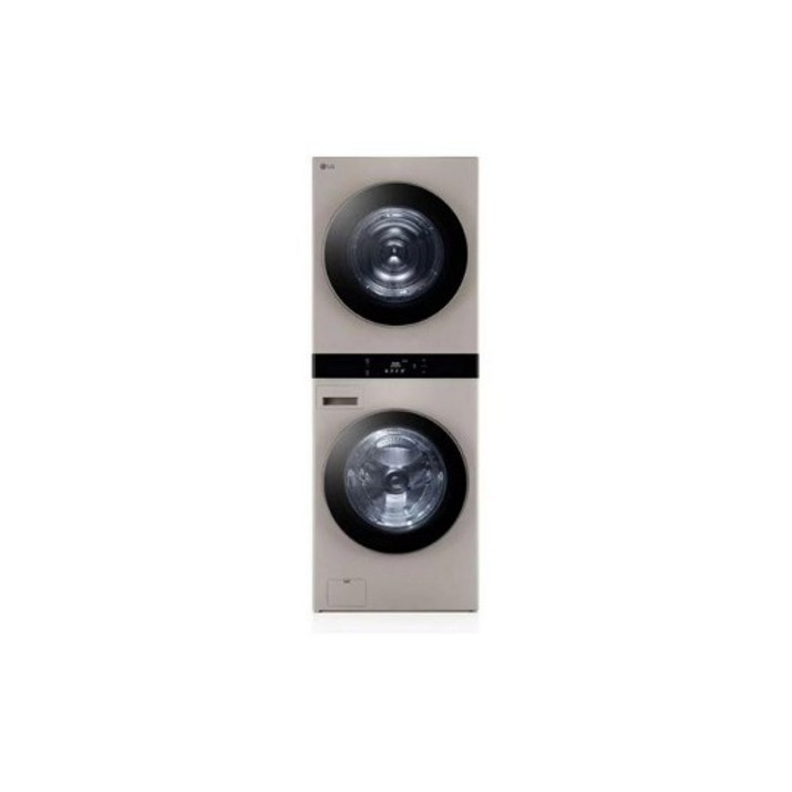 LG 트롬 오브제컬렉션 워시타워 세탁기 25kg + 건조기 21kg / 월83,900원 / 소유권이전, 네이처클레이브라운, 72개월