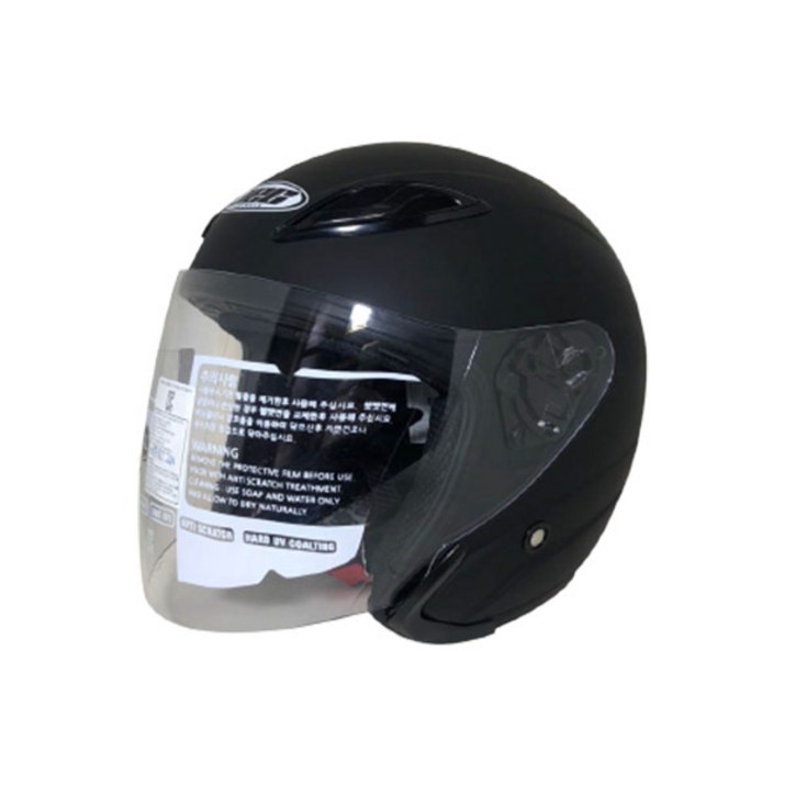 JEC JS7 경량 오토바이 오픈페이스 헬멧 대형 큰사이즈 빅사이즈 경량 큰머리 3XL, 블랙무광