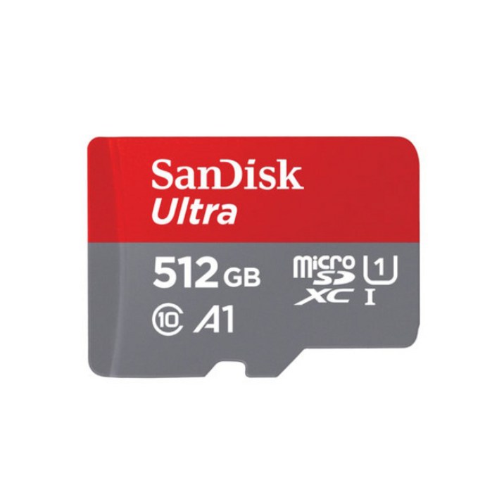 샌디스크 울트라 마이크로 SDXC SDSQUAR-512G, 512GB - 투데이밈