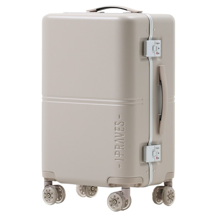 아이프라브 샤론 벨로라 알루미늄프레임 투명휠 PC캐리어