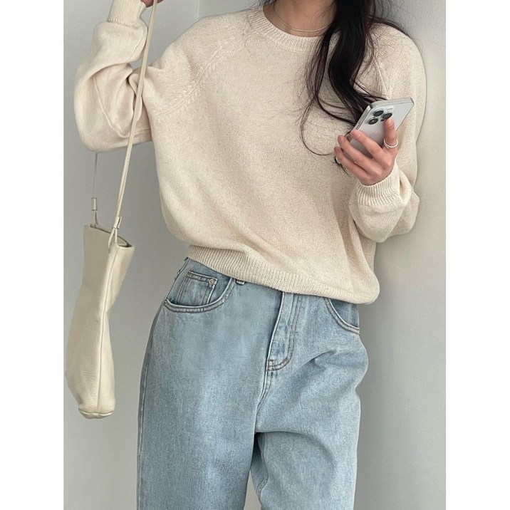 (신상할인) 에이미그레이스 모네 나그랑 니트