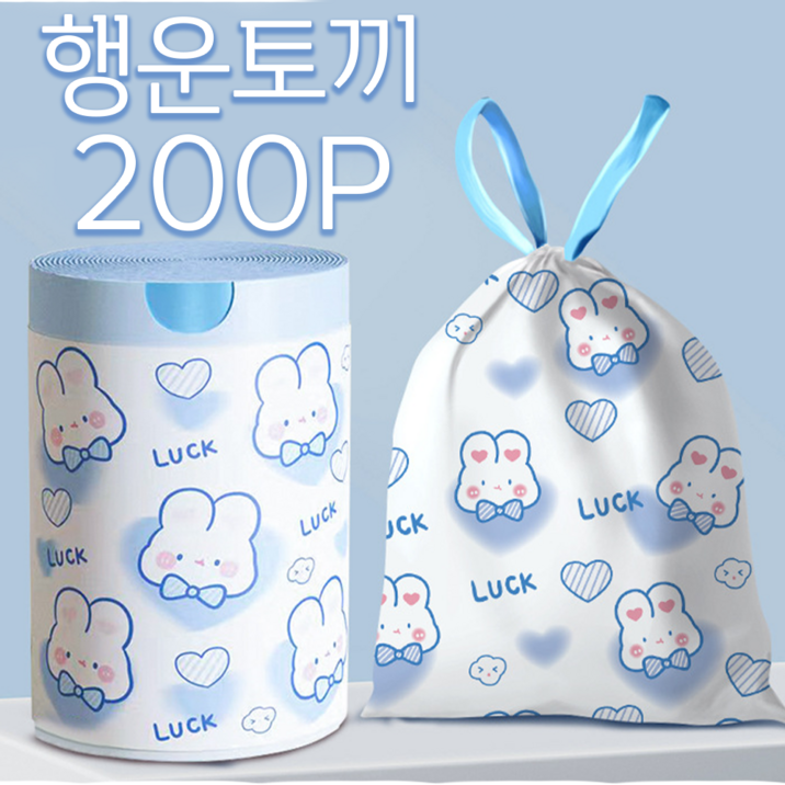 라플렌느 쫀쫀한 차량용 쓰레기봉투, 행복토끼, 200개 라플렌느 쫀쫀한 차량용 쓰레기봉투, 행복토끼, 200개
