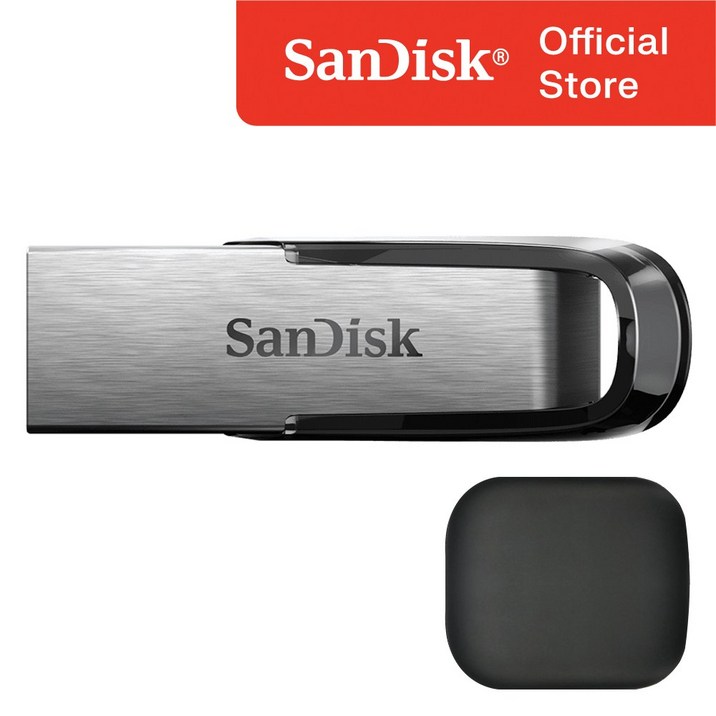 샌디스크 울트라 플레어 CZ73 USB 3.0 메모리 / USB 보관 케이스, 128GB 20230727