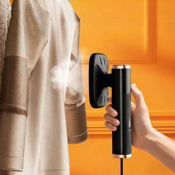 Detao 핸디형 스팀다리미 초경량 휴대용 다리미 건식 습식 전기 다리미 화이트 블랙