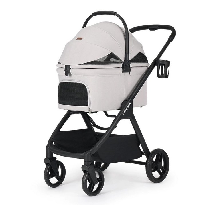 에어버기 돔3 어스그레이 레귤러 라지 강아지유모차 airbuggy dome3