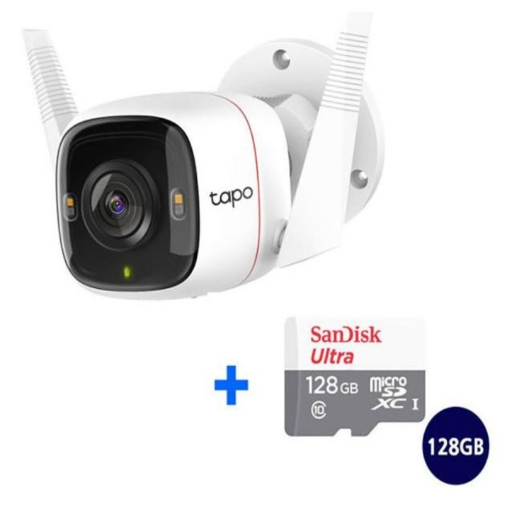 티피링크 Tapo C320WS 홈CCTV + CCTV전용 Micro SD 카드 (실외,가게,공장등) 6854126419