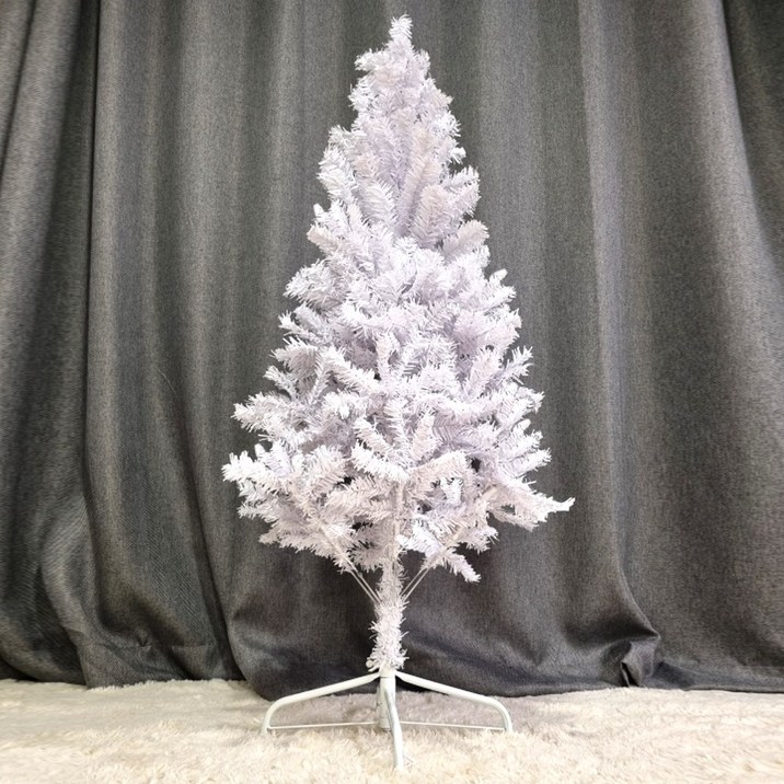 하얀 화이트 크리스마스트리 무장식 나무 1.2M 1.5M 1.8M 6840608501