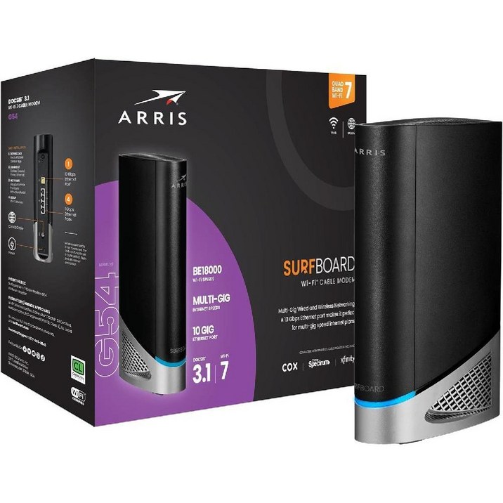 ARRIS Surfboard G54 WiFi 7 라우터