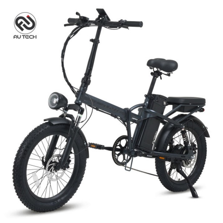 AU테크 스카닉 M20 MAX 바팡모터 최대 850W 접이식 전동 전기자전거 48V 10Ah 무료 완조립