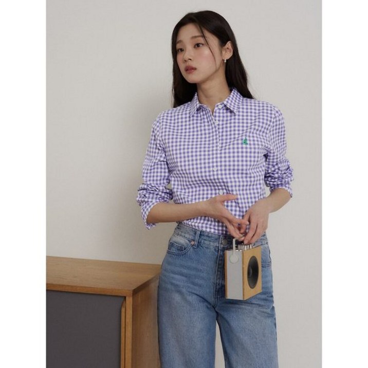 100%정품 빈폴 여성 셔츠 블라우스 상의코디 데일리룩 데일리코디 상의 깔끔한룩 10007