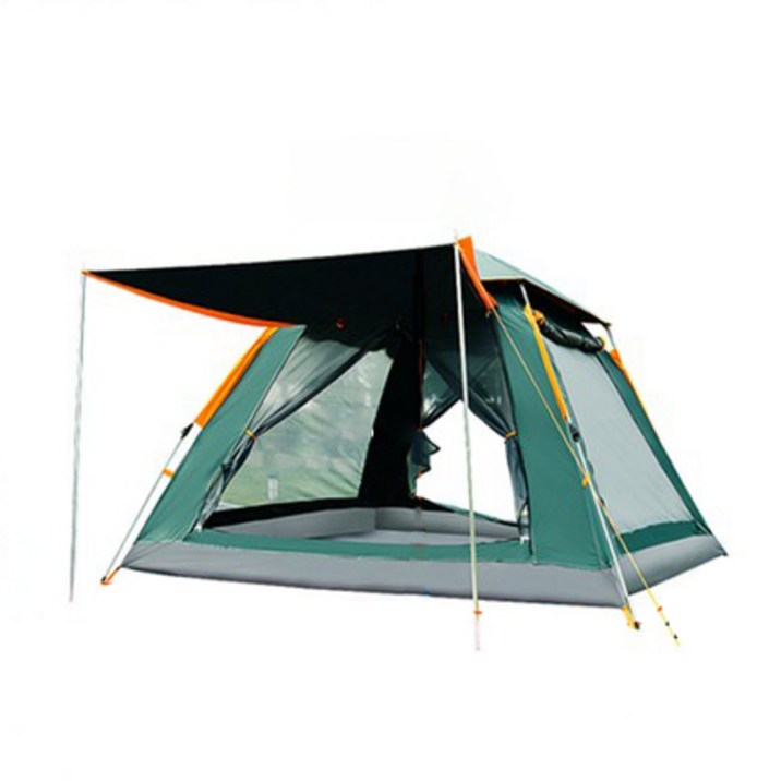 캠핑야외 방수 원터치 텐트, 5~8인, 흑녹색 블랙젤 6656586360