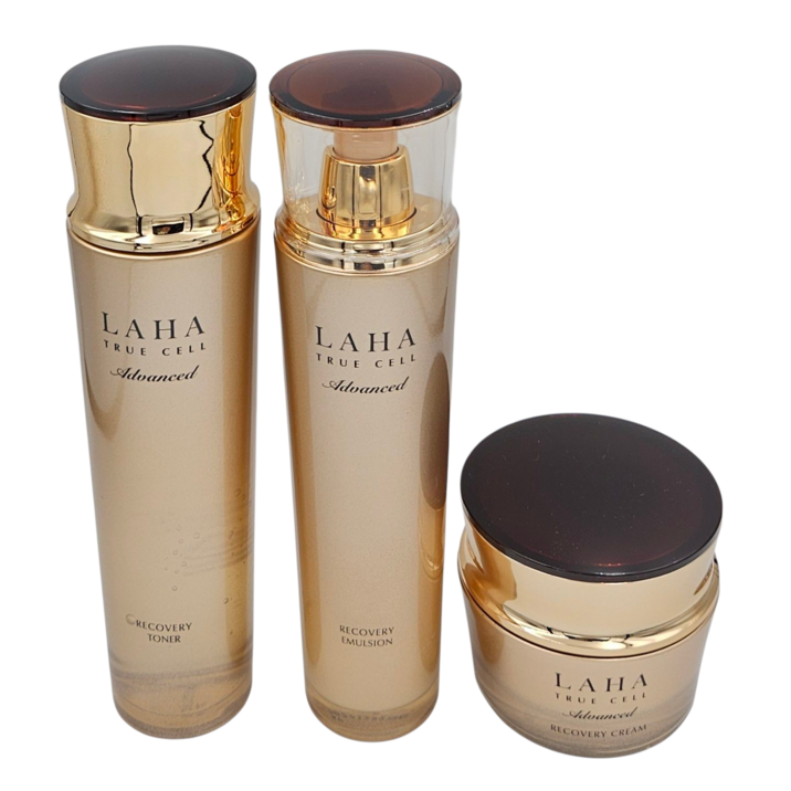 이자녹스 라하 트루셀 어드밴스드 리커버리 3종 세트 토너 에멀전 크림, 1세트