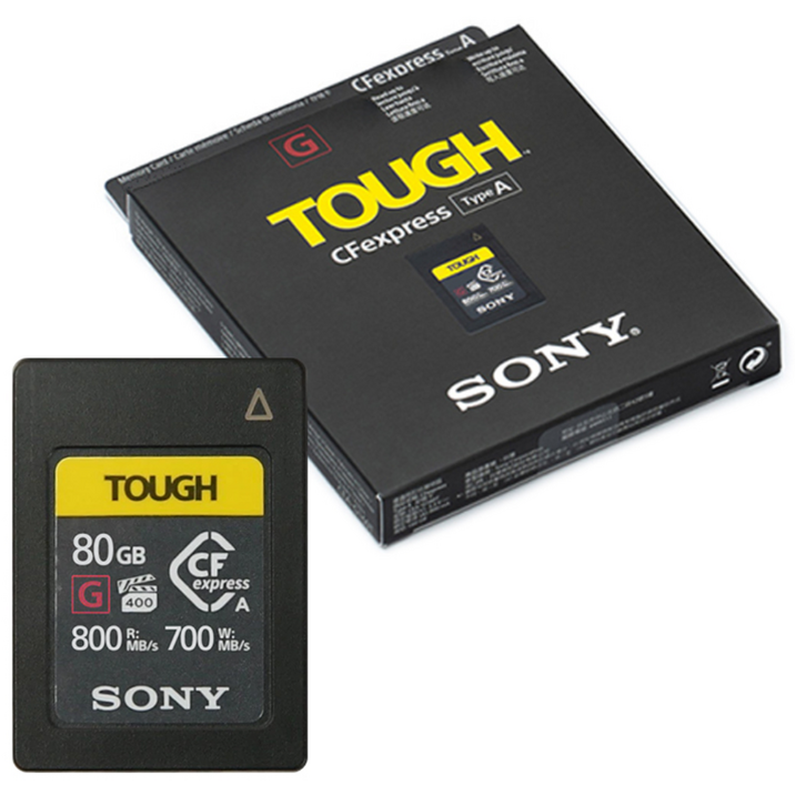 소니 CEA-G480T CEA-G 시리즈 CFexpress Type A 메모리 카드, 1개, 480GB