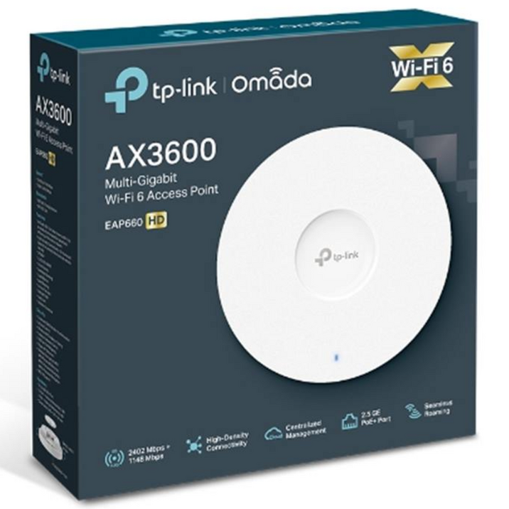 TP-LINK Omada EAP660 HD AX3600 2000Mbps 무선AP, EAP660 HD WIFI6, 1개