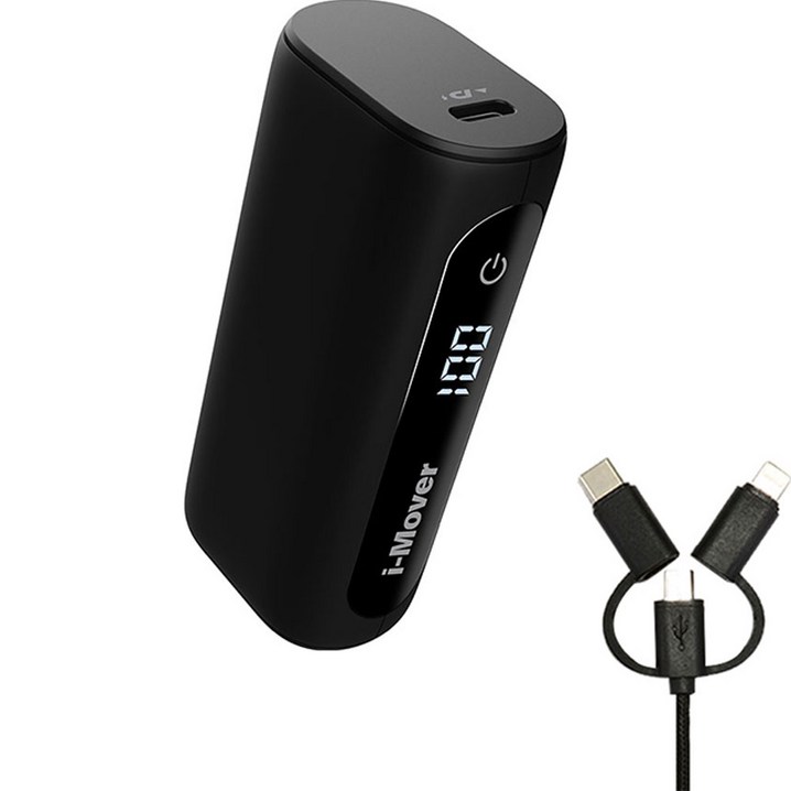 아이무버 QC 3.0 PD 20W 고속충전보조배터리 5000mAh 멀티단자 아이무버 QC 3.0 PD 20W 고속충전보조배터리 5000mAh 멀티단자