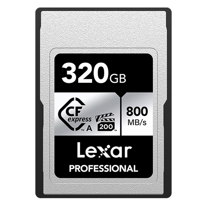 렉사 소니 카메라 전용 CFexpress Type A 메모리 카드 Silver, 320GB, 1개 렉사 소니 카메라 전용 CFexpress Type A 메모리 카드 Silver, 320GB, 1개