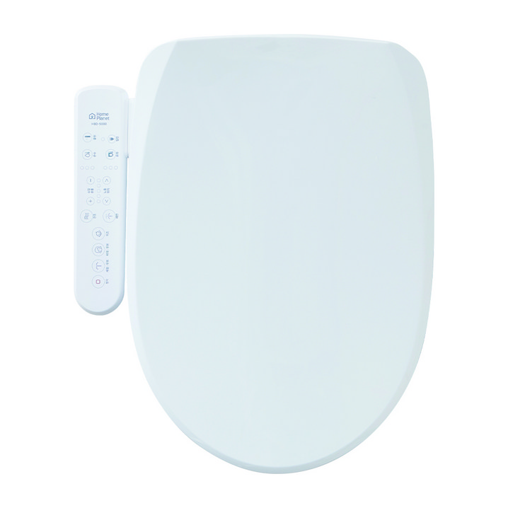 홈플래닛 풀스텐 No필터 완전방수IPX5 온풍건조 터치비데 치마도기 설치가능