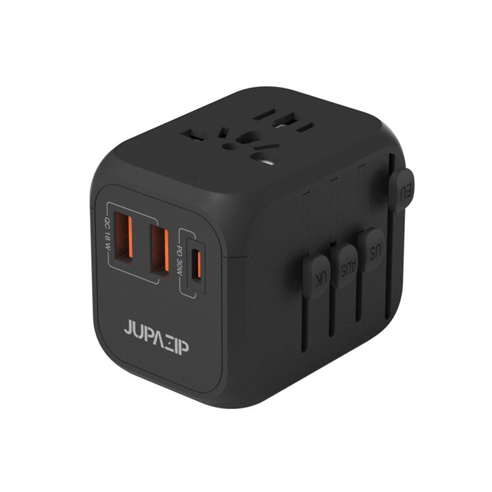 주파집 여행용 초고속 PD 30W usb 멀티 어댑터 JPAD300, 1개