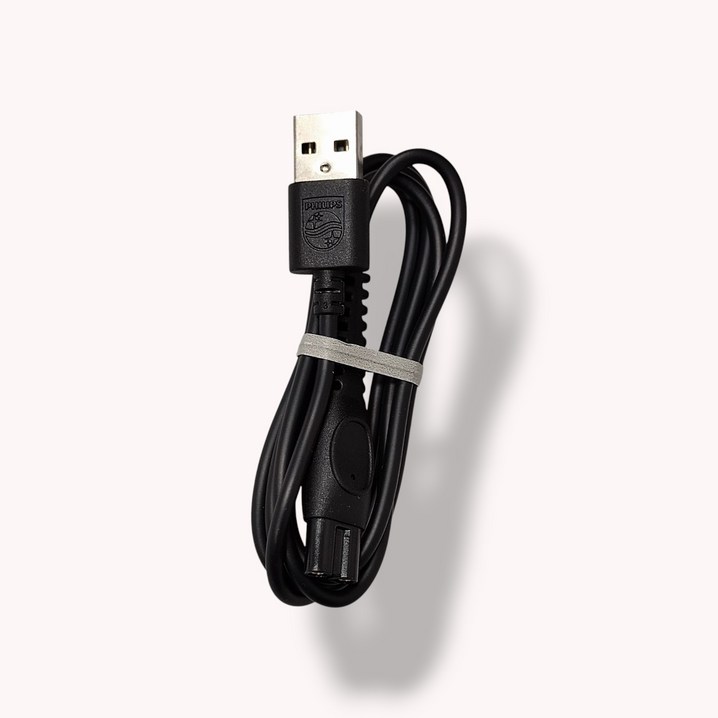 필립스정품 PHILIPS 면도기 충전기 USBA타입 HQ87 케이블, HQ87 케이블 5V, 1개