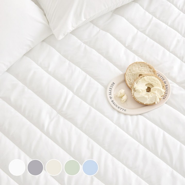 디오프 알러지케어 누빔 침대패드 고정밴드형