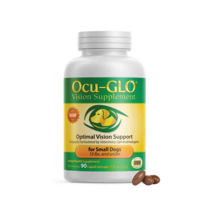 오큐글로 젤캡슐 90정 OcuGLO Canine Vision Supplement 소형견