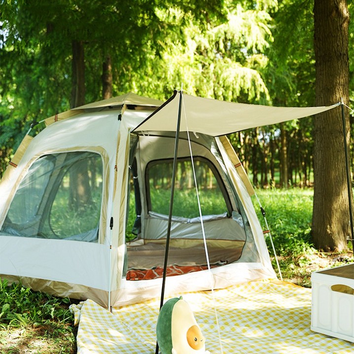 에이원스토어 캠핑 원터치 자동 육각 돔 텐트 7173205512