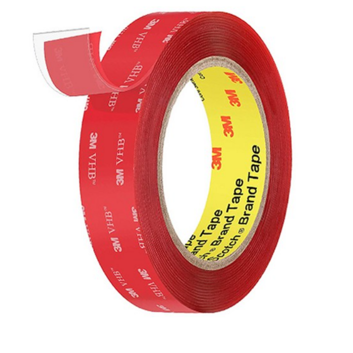 쓰리엠 아크릴 폼 양면테이프 투명 20 mm x 5 m, 1개 쓰리엠 아크릴 폼 양면테이프 투명 20 mm x 5 m, 1개