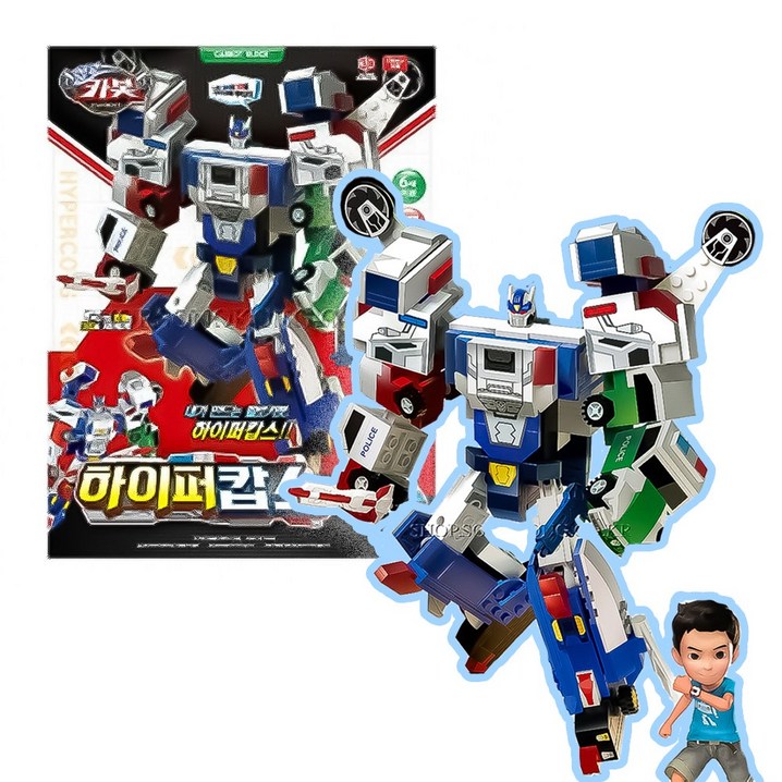 손오공헬로카봇 하이퍼캅스 블록 477PCS, 단일색상 손오공헬로카봇 하이퍼캅스 블록 477PCS, 단일색상